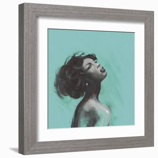 Melody II-Saro-Framed Giclee Print