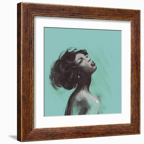 Melody II-Saro-Framed Art Print