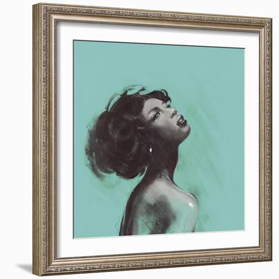 Melody II-Saro-Framed Art Print