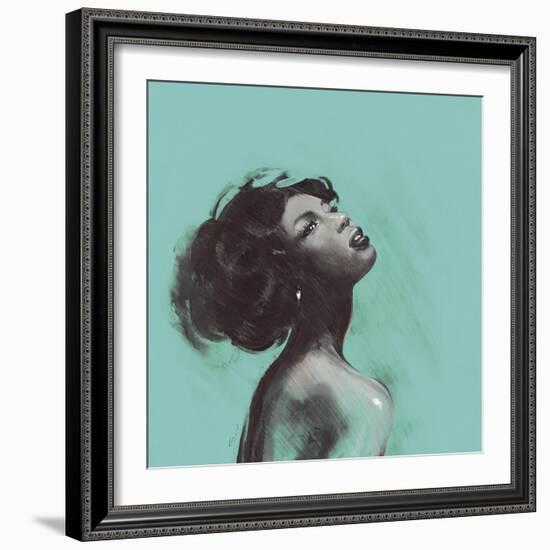 Melody II-Saro-Framed Art Print