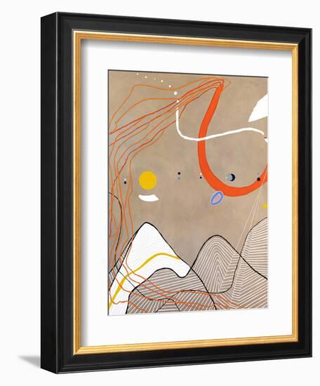 Melody of the wind-Hyunah Kim-Framed Premium Giclee Print