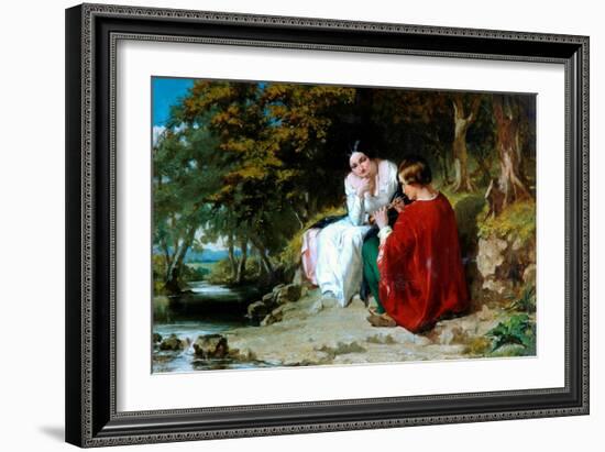 Melody-Alfred W. Elmore-Framed Giclee Print