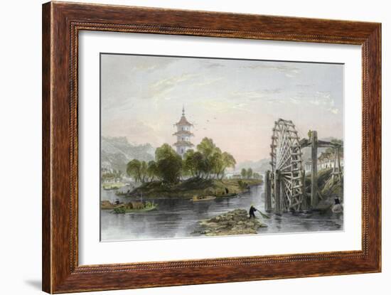 Melon Islands-Thomas Allom-Framed Art Print