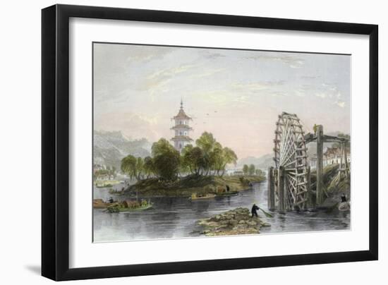 Melon Islands-Thomas Allom-Framed Art Print