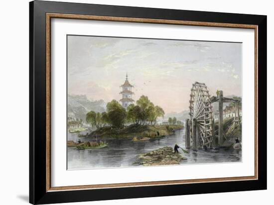 Melon Islands-Thomas Allom-Framed Art Print