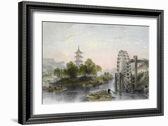 Melon Islands-Thomas Allom-Framed Art Print