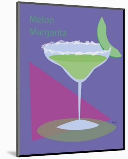 Melon Margarita-ATOM-Mounted Giclee Print