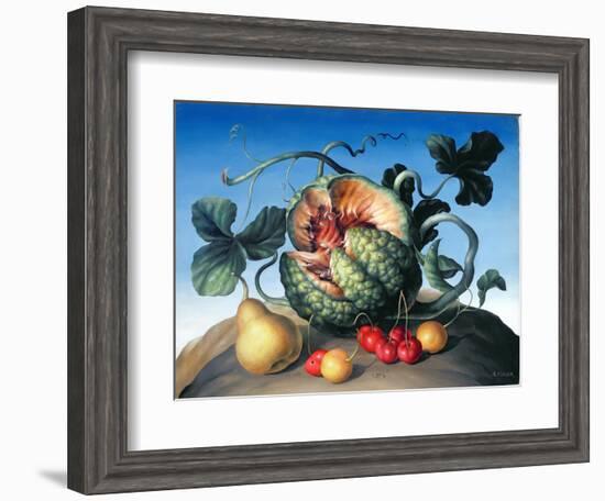 Melon on a Mountain-Amelia Kleiser-Framed Giclee Print