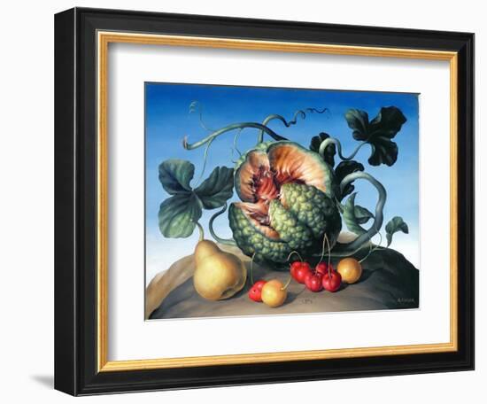 Melon on a Mountain-Amelia Kleiser-Framed Giclee Print