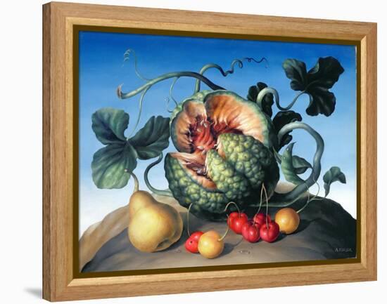 Melon on a Mountain-Amelia Kleiser-Framed Premier Image Canvas