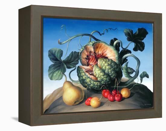 Melon on a Mountain-Amelia Kleiser-Framed Premier Image Canvas