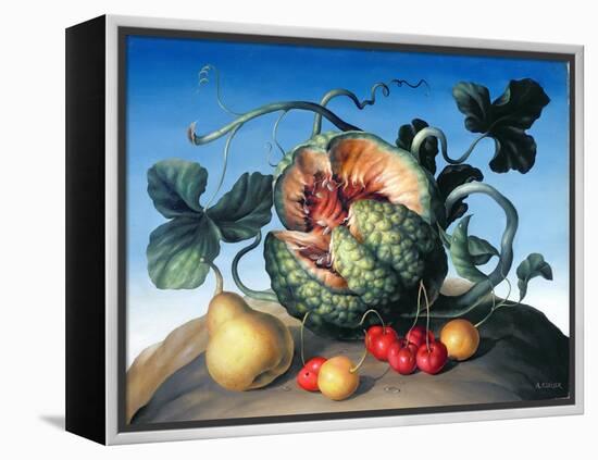 Melon on a Mountain-Amelia Kleiser-Framed Premier Image Canvas