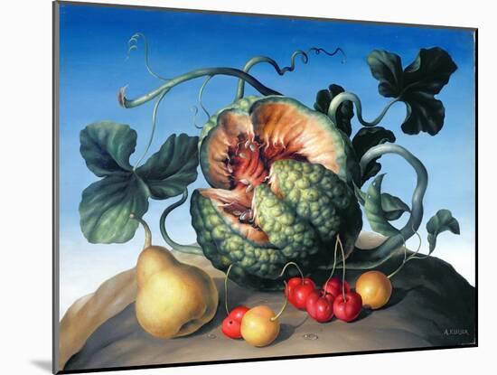 Melon on a Mountain-Amelia Kleiser-Mounted Giclee Print