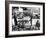 Melon Salesman and Fiddler-Alfred Eisenstaedt-Framed Photographic Print