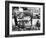 Melon Salesman and Fiddler-Alfred Eisenstaedt-Framed Photographic Print