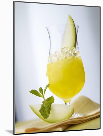 "Melon Stick" (Melon Drink)-Klaus Arras-Mounted Photographic Print