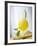 "Melon Stick" (Melon Drink)-Klaus Arras-Framed Photographic Print