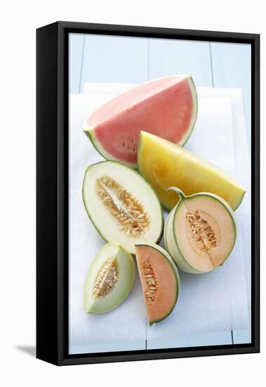 Melon Still Life-Oliver Brachat-Framed Premier Image Canvas