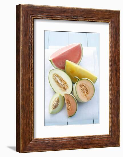 Melon Still Life-Oliver Brachat-Framed Photographic Print