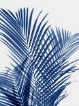 Palm Shadows Indigo I-Melonie Miller-Art Print