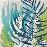 Sea Fan on Indigo Blue I-Melonie Miller-Art Print