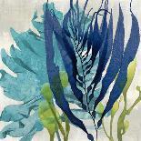Sea Fan on Indigo Blue I-Melonie Miller-Art Print