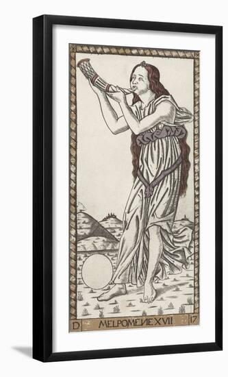 Melpomene-Andrea Mantegna-Framed Art Print