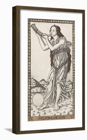 Melpomene-Andrea Mantegna-Framed Art Print