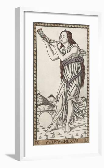 Melpomene-Andrea Mantegna-Framed Art Print