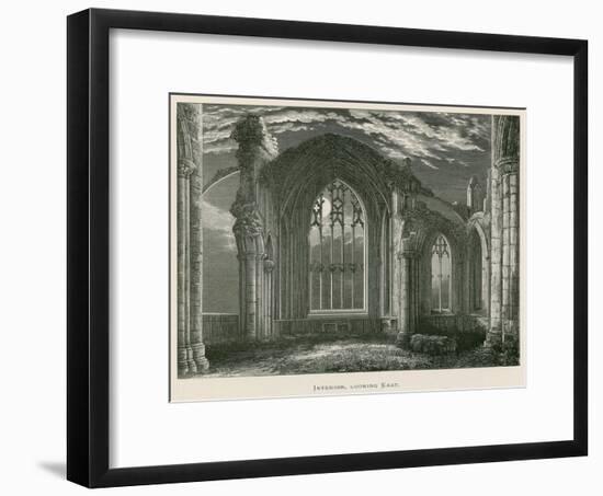 Melrose Abbey, Interior, Looking East-Alexander Francis Lydon-Framed Giclee Print