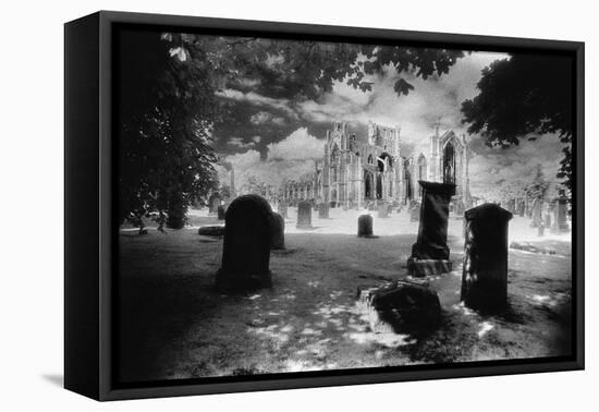 Melrose Abbey, Roxburghshire, Scotland-Simon Marsden-Framed Premier Image Canvas