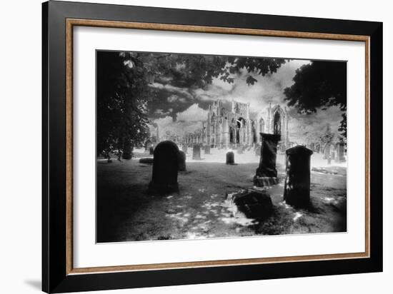 Melrose Abbey, Roxburghshire, Scotland-Simon Marsden-Framed Giclee Print