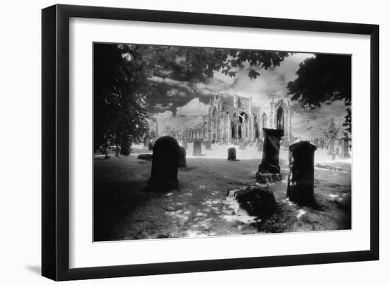 Melrose Abbey, Roxburghshire, Scotland-Simon Marsden-Framed Giclee Print