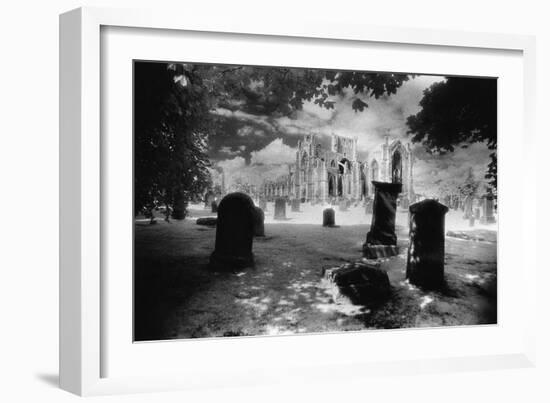 Melrose Abbey, Roxburghshire, Scotland-Simon Marsden-Framed Giclee Print