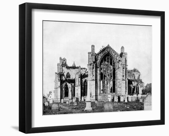 Melrose Abbey, Scotland, 1893-John L Stoddard-Framed Giclee Print