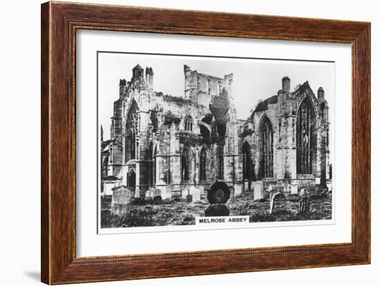Melrose Abbey, Scotland, 1936-null-Framed Giclee Print