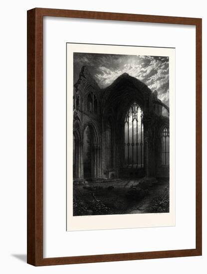 Melrose Abbey, UK-null-Framed Giclee Print