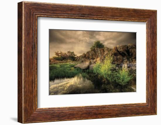 Melt Rock-Bob Larson-Framed Art Print