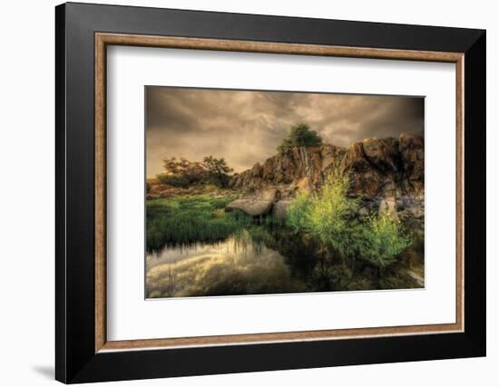 Melt Rock-Bob Larson-Framed Art Print