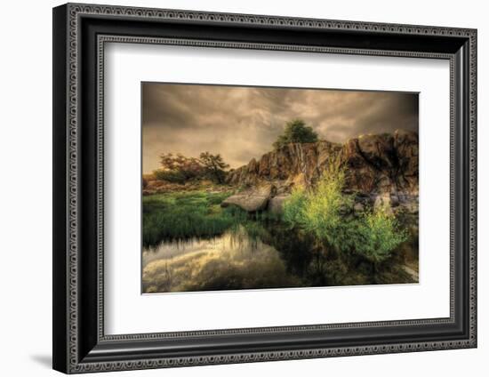 Melt Rock-Bob Larson-Framed Art Print