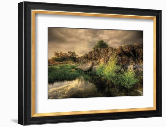 Melt Rock-Bob Larson-Framed Art Print