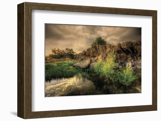 Melt Rock-Bob Larson-Framed Art Print