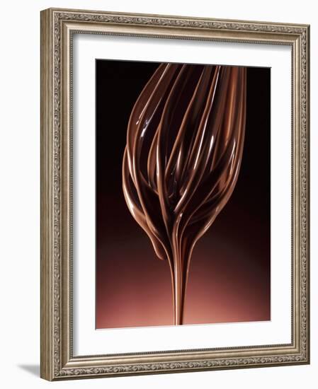 Melted Chocolate Running from a Whisk-Armin Zogbaum-Framed Photographic Print