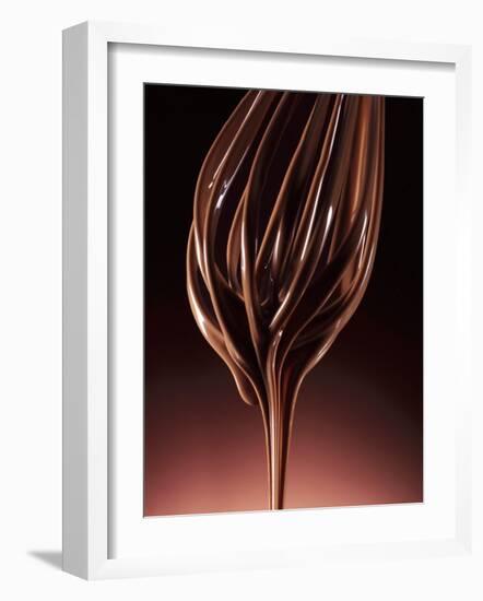 Melted Chocolate Running from a Whisk-Armin Zogbaum-Framed Photographic Print