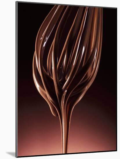Melted Chocolate Running from a Whisk-Armin Zogbaum-Mounted Photographic Print