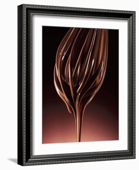 Melted Chocolate Running from a Whisk-Armin Zogbaum-Framed Photographic Print