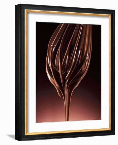 Melted Chocolate Running from a Whisk-Armin Zogbaum-Framed Photographic Print