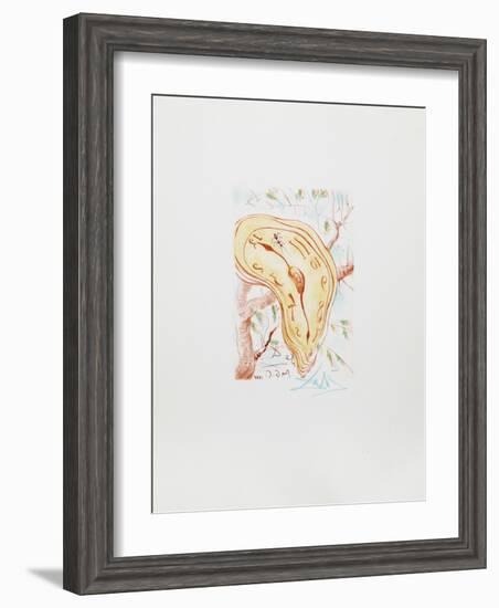 Melting Clock-Salvador Dalí-Framed Collectable Print