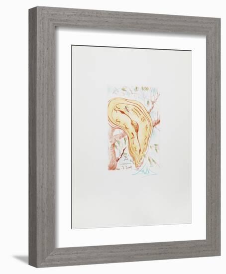 Melting Clock-Salvador Dalí-Framed Collectable Print