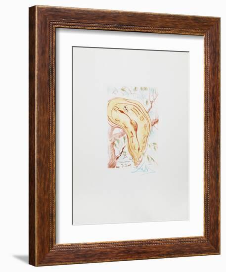 Melting Clock-Salvador Dalí-Framed Collectable Print